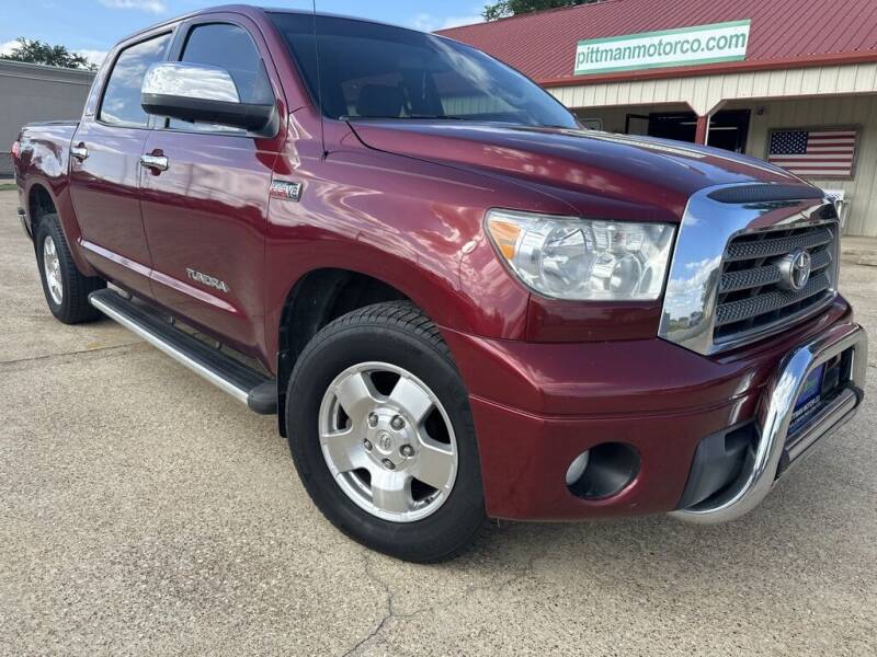 2007 Toyota Tundra for sale at PITTMAN MOTOR CO in Lindale TX