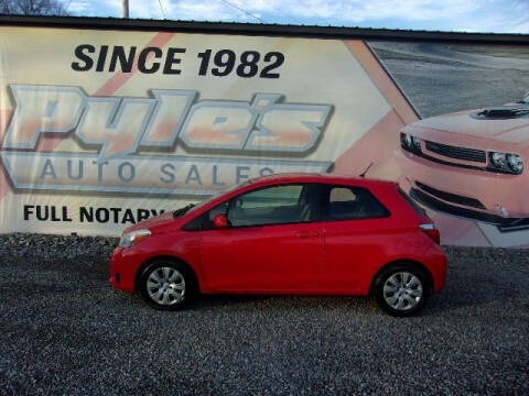 2013 Toyota Yaris for sale at Pyles Auto Sales in Kittanning PA