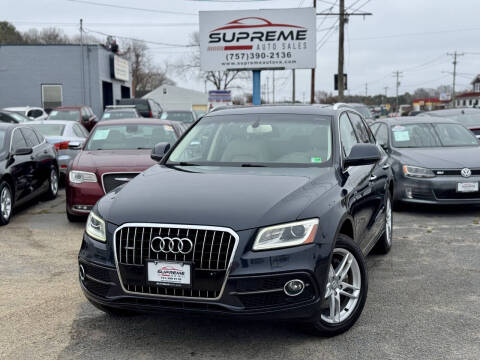 2016 Audi Q5 for sale at Supreme Auto Sales in Chesapeake VA