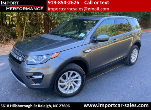 2016 Land Rover Discovery Sport for sale at Import Performance Sales in Raleigh NC