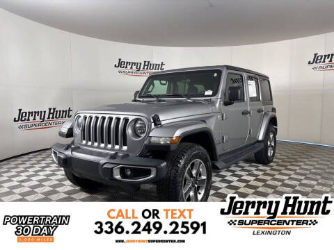 2019 Jeep Wrangler Unlimited for sale at Jerry Hunt Supercenter in Lexington NC