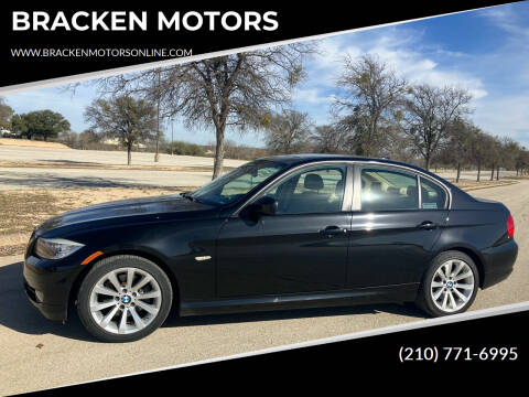 2011 BMW 3 Series for sale at BRACKEN MOTORS in San Antonio TX