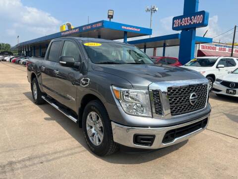 2017 Nissan Titan for sale at Auto Selection of Houston in Houston TX