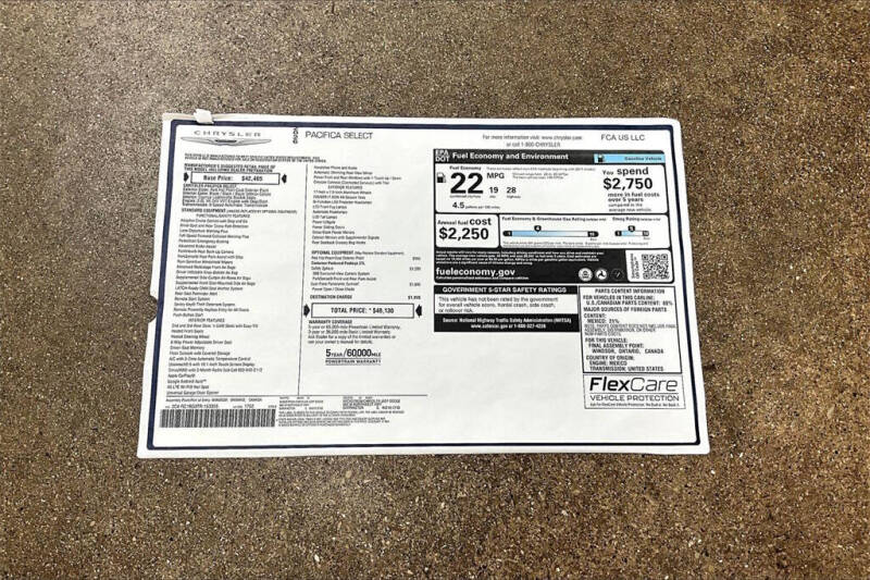 2026 Chrysler Pacifica Select