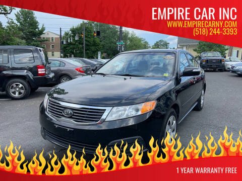 2009 Kia Optima for sale at EMPIRE CAR INC in Troy NY