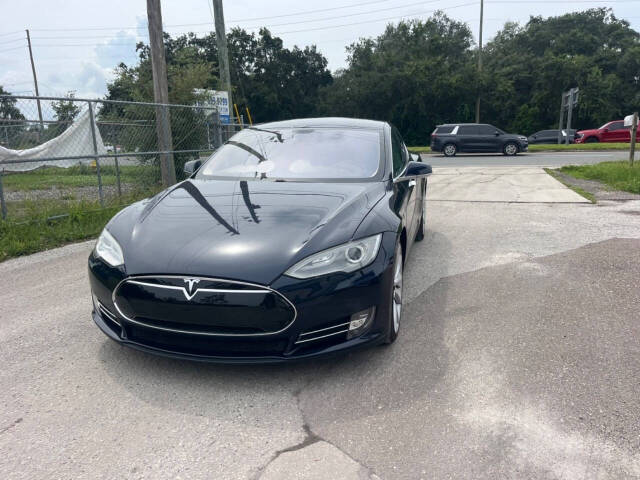 2013 Tesla Model S for sale at Hobgood Auto Sales in Land O Lakes, FL