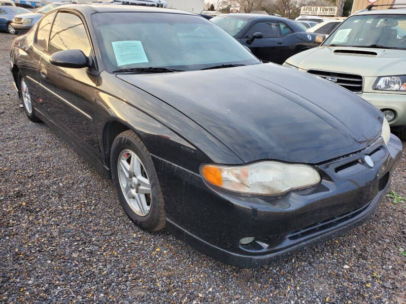 2001 Chevrolet Monte Carlo for sale at BAC Motors in Weslaco TX