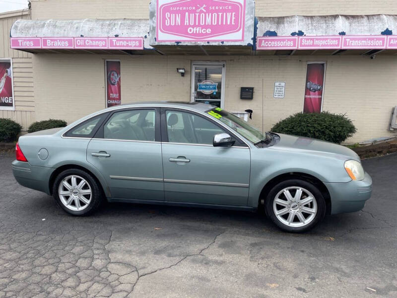 2005 Ford Five Hundred for sale at SUN AUTOMOTIVE in Greensboro NC