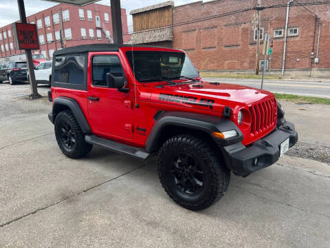 2021 Jeep Wrangler for sale at River City Auto Center LLC in Chester IL