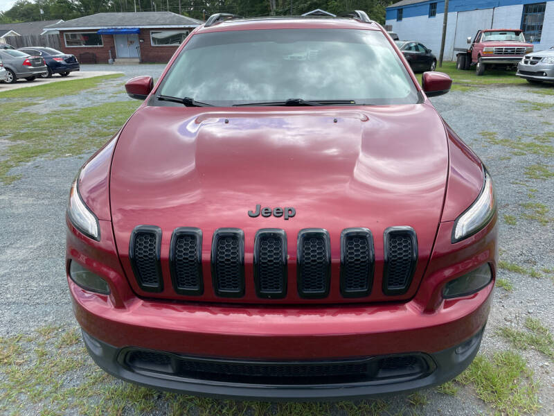 2017 Jeep Cherokee for sale at LAURINBURG AUTO SALES in Laurinburg NC