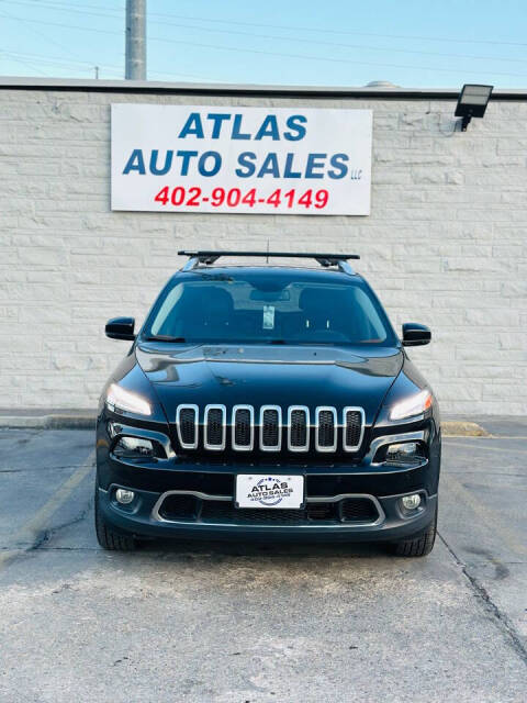 2018 Jeep Cherokee for sale at Atlas Auto Sales LLC in Lincoln, NE