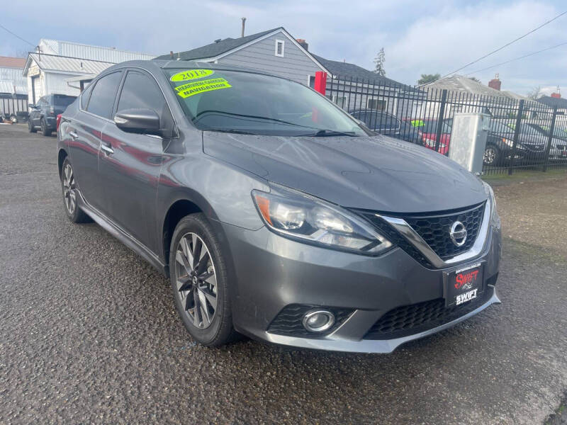 2018 Nissan Sentra for sale at SWIFT AUTO SALES INC in Salem OR