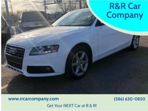 2009 Audi A4 for sale at R&R Car Company in Mount Clemens MI