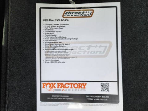 2026 RAM 1500