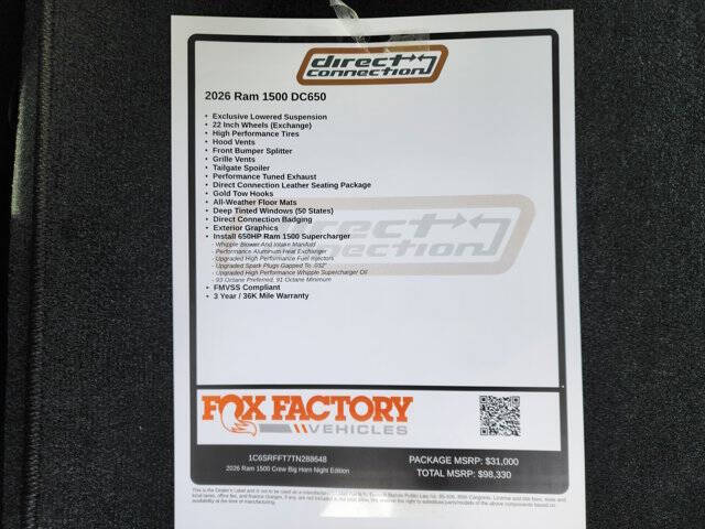 2026 RAM 1500