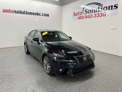 2015 Lexus IS 250 for sale at Auto Solutions in Warr Acres OK