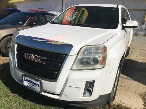 2010 GMC Terrain for sale at Simmons Auto Sales in Denison TX