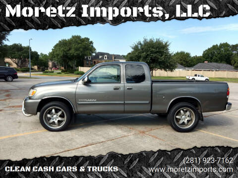 2004 Toyota Tundra for sale at Moretz Imports, LLC in Spring TX