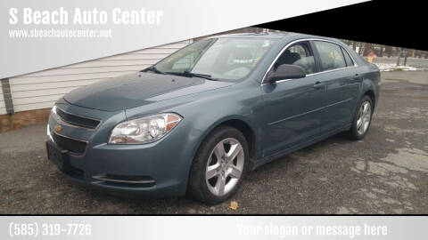 2009 Chevrolet Malibu for sale at S Beach Auto Center in Leicester NY