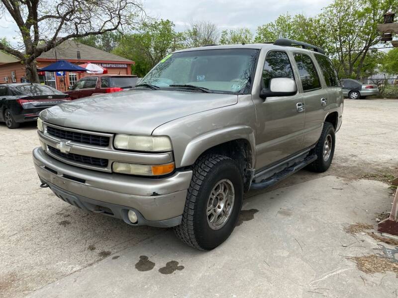 2002 Chevrolet Tahoe for sale at Approved Auto Sales in San Antonio TX