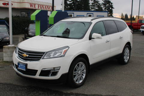 2015 Chevrolet Traverse for sale at BAYSIDE AUTO SALES in Everett WA