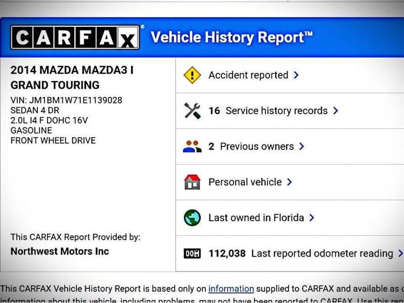 2014 Mazda MAZDA3 i Grand Touring