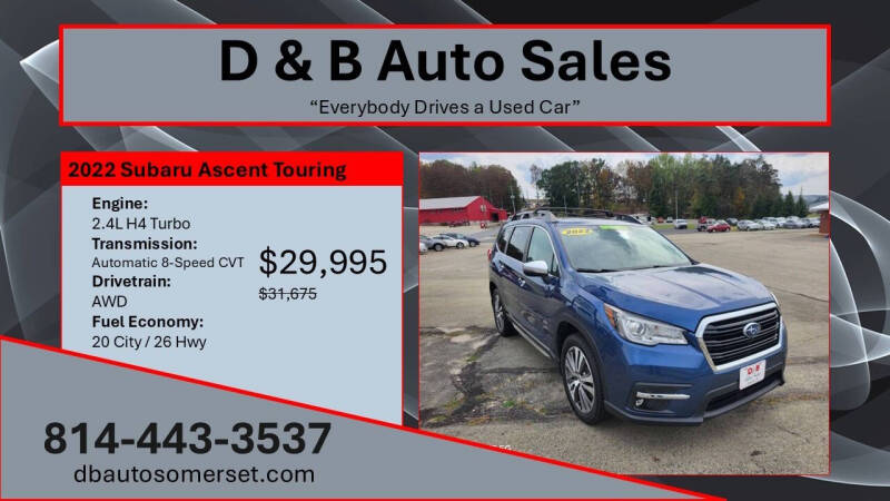 2022 Subaru Ascent Touring's photo