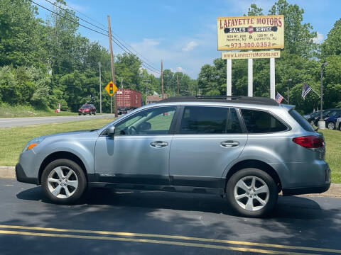 2013 Subaru Outback for sale at Lafayette Motors 2 in Andover NJ