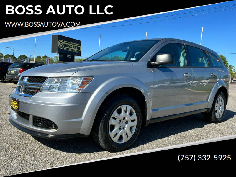 2015 Dodge Journey for sale at BOSS AUTO LLC in Norfolk VA