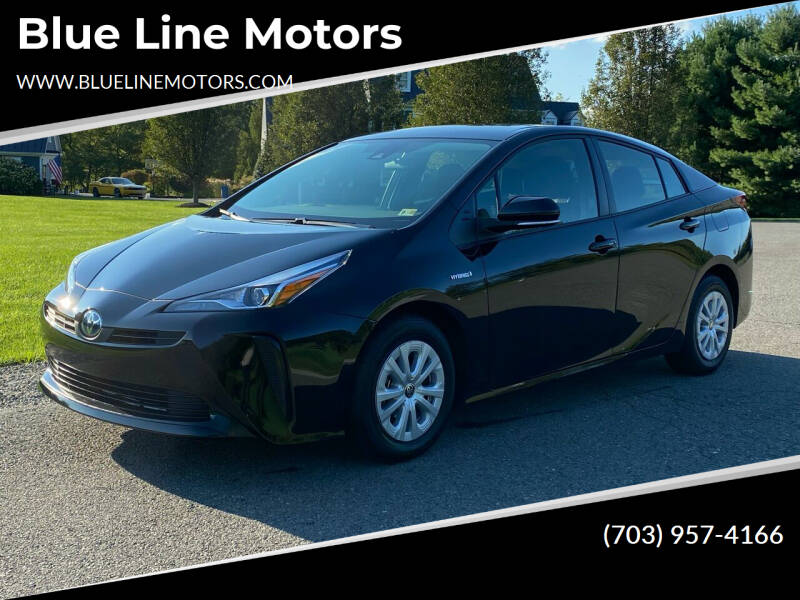 2021 Toyota Prius for sale at Blue Line Motors in Winchester VA