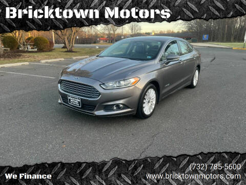 2013 Ford Fusion Hybrid for sale at Bricktown Motors in Brick NJ