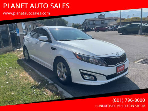 2015 Kia Optima for sale at PLANET AUTO SALES in Lindon UT