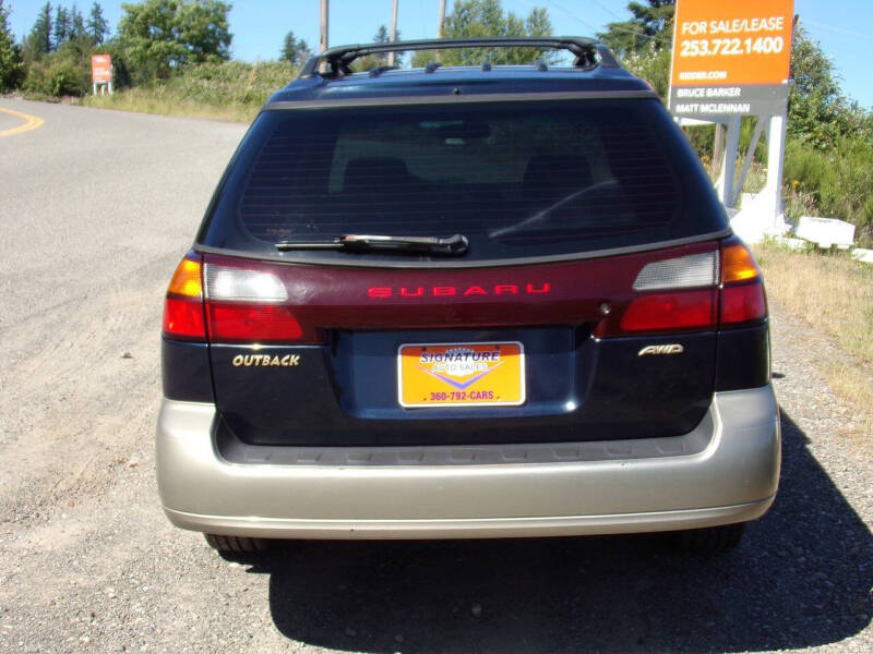 2001 Subaru Outback