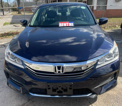 2017 Honda Accord for sale at Benjamin Auto Sales and Detail LLC in Holly Hill SC