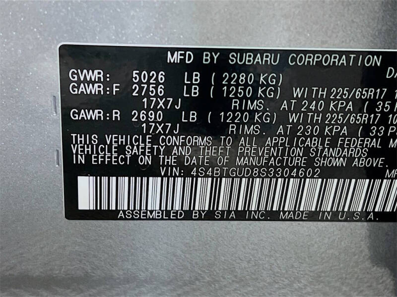 2025 Subaru Outback Wilderness