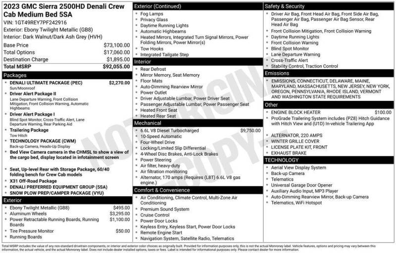 2023 GMC Sierra 2500HD