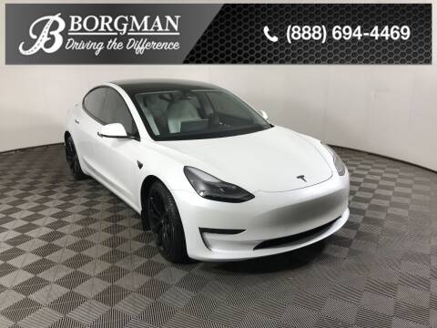 2021 Tesla Model 3 for sale at Everyone's Financed At Borgman - BORGMAN OF HOLLAND LLC in Holland MI