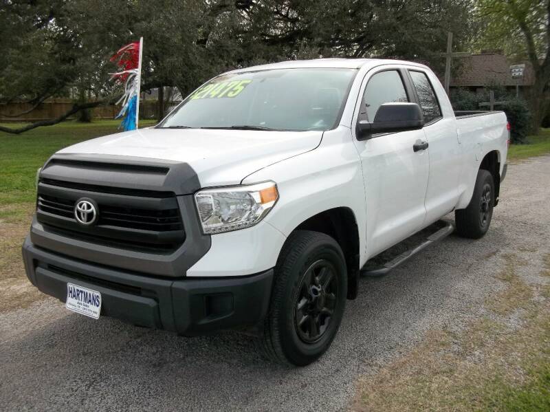 2014 Toyota Tundra for sale at Hartman's Auto Sales in Victoria TX