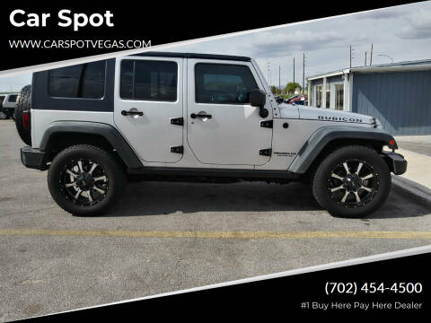 2008 Jeep Wrangler Unlimited for sale at Car Spot in Las Vegas NV