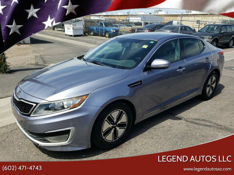 2012 Kia Optima Hybrid for sale at LEGEND AUTOS in Peoria AZ
