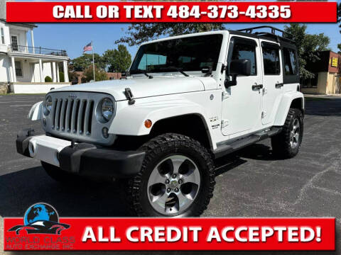 2016 Jeep Wrangler Unlimited for sale at World Class Auto Exchange in Lansdowne PA