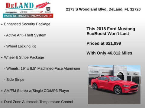 2018 Ford Mustang EcoBoost