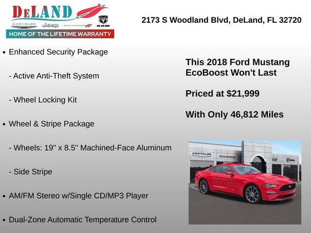 2018 Ford Mustang EcoBoost