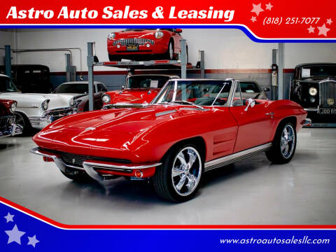 1964 Chevrolet Corvette for sale at Astro Auto Sales & Leasing in Sun Valley CA