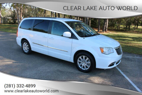 2014 Chrysler Town and Country for sale at Clear Lake Auto World in League City TX
