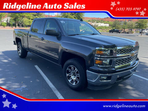 2015 Chevrolet Silverado 1500 for sale at Ridgeline Auto Sales in Saint George UT