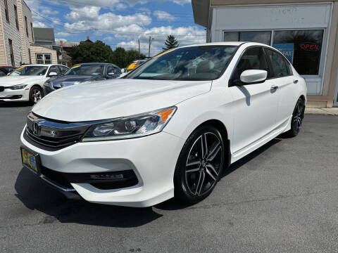 2017 Honda Accord for sale at ADAM AUTO AGENCY in Rensselaer NY