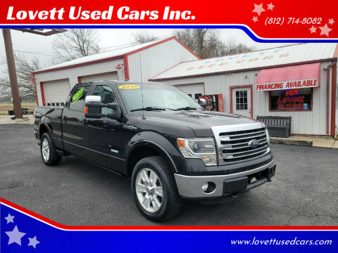 2013 Ford F-150 for sale at Lovett Used Cars Inc. in Spencer IN