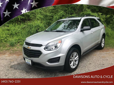 2017 Chevrolet Equinox for sale at Dawsons Auto & Cycle in Glen Burnie MD