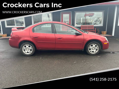 2004 Dodge Neon for sale at Crockers Cars Inc in Lebanon OR